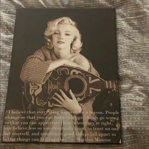 Marilyn Monroe wall art
